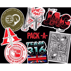 JAG Sticker Pack A