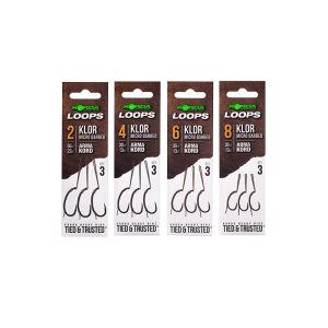 KORDA Loop Rigs Klor Barbless
