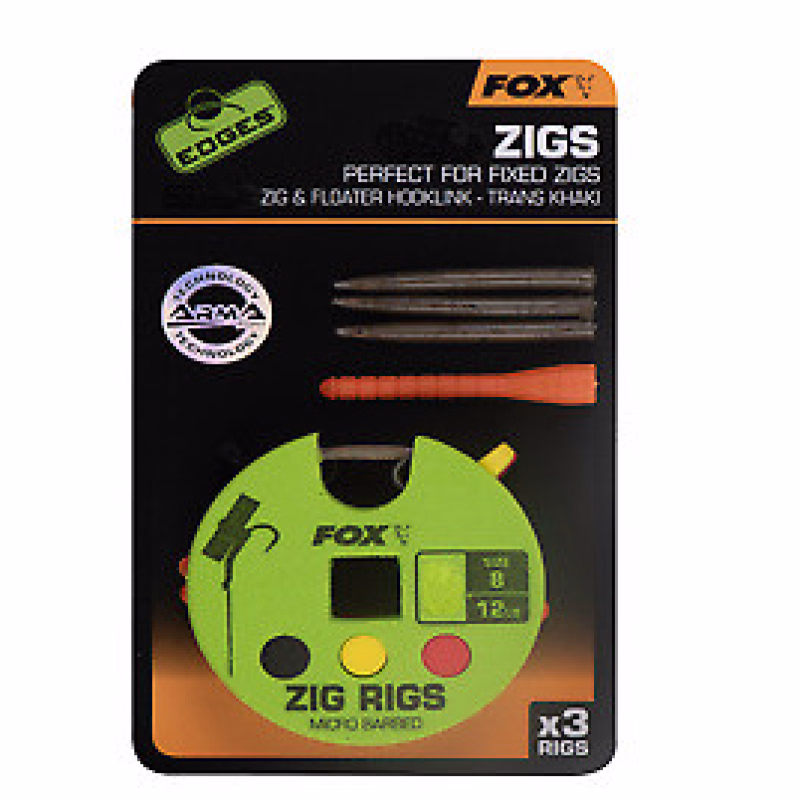FOX Edges Arma Point Zig Rigs 3'