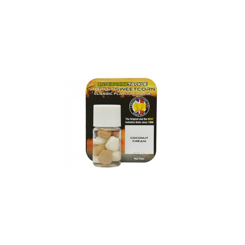 ENTERPRISE TACKLE Pop-up Sweetcorn Boosted Coconut Cream**