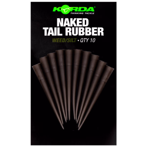 KORDA Naked Tail Rubber Weed/Silt