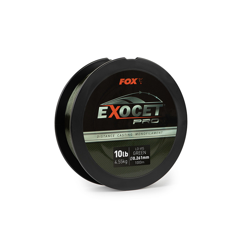 FOX Exocet Pro Lo-Vis Green 1000m 10lb