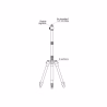 DEEPER Trepied Fixation Amplificateur Wifi et Smartphone
