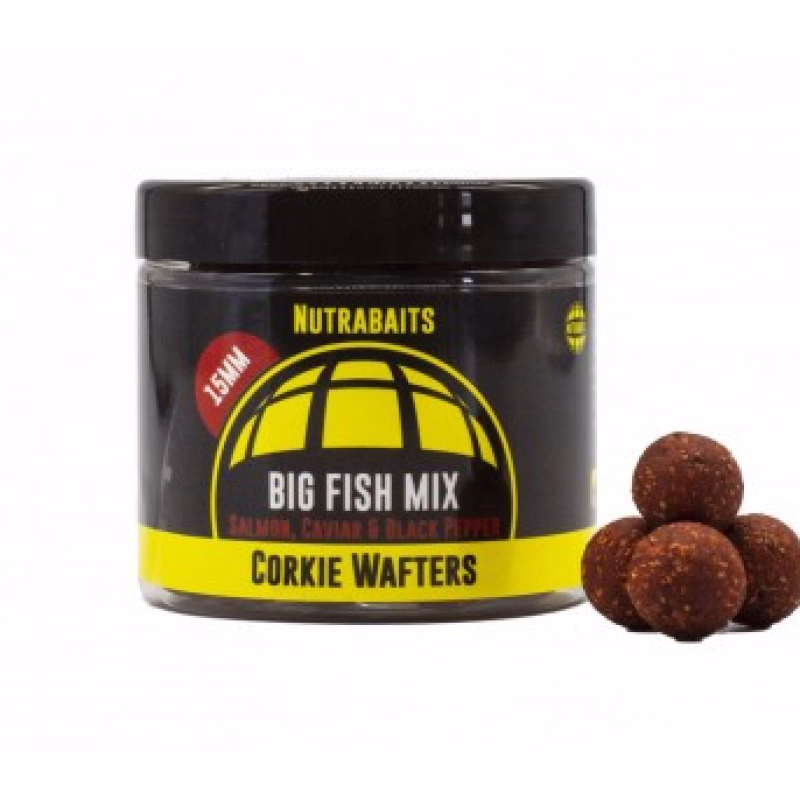 NUTRABAITS Big Fish Mix Corkie Wafter 15mm