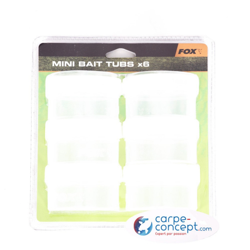 FOX Bait tubes mini x6