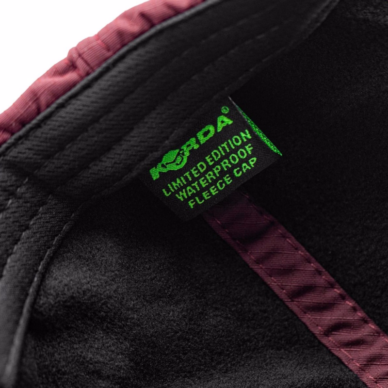 KORDA Fleece Waterproof Cap Burgundy