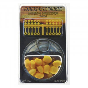 ENTERPRISE TACKLE Imitation Sweetcorn Sinking Jaune 1