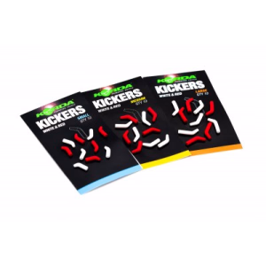 KORDA Kickers Medium Bloodworm Red
