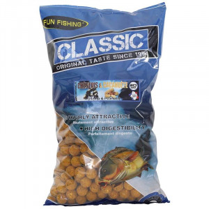 FUN FISHING Classic Bouillettes Chenevis Cacahuétes 4kg 1