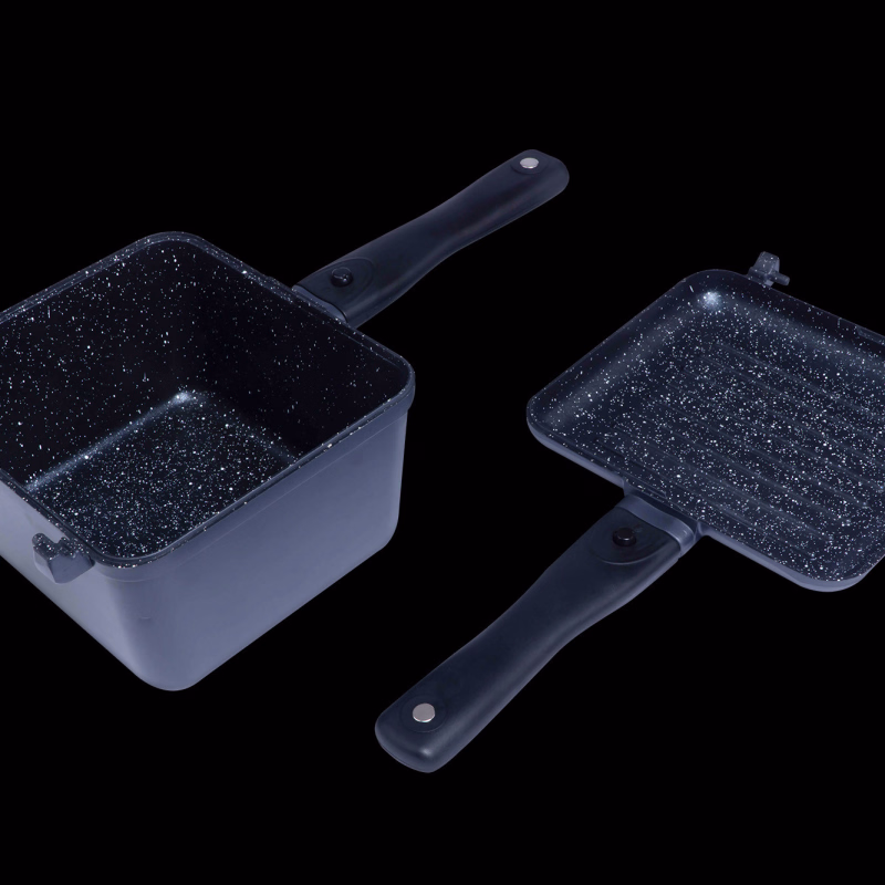 RIDGE MONKEY Connect Deep & Pan Griddle Granite Edition