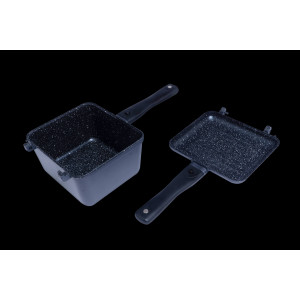 RIDGE MONKEY Connect Deep & Pan Griddle XL Granite Edition 2