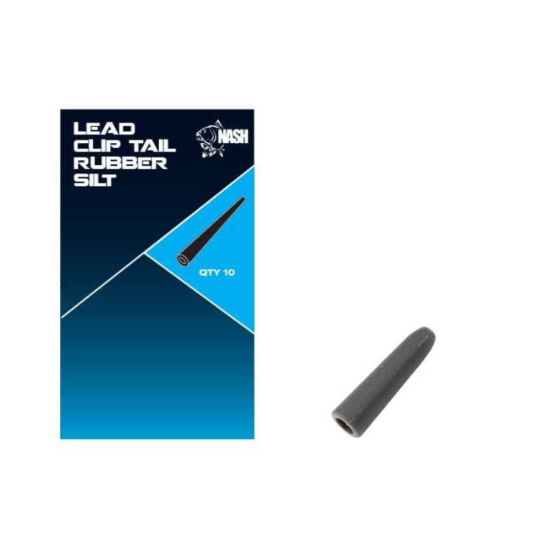 NASH Lead Clip Tail Rubber Silt