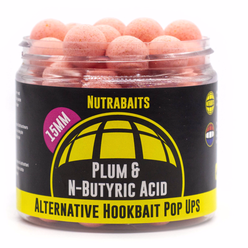 NUTRABAITS Plum & Butyric Pop-up 15mm
