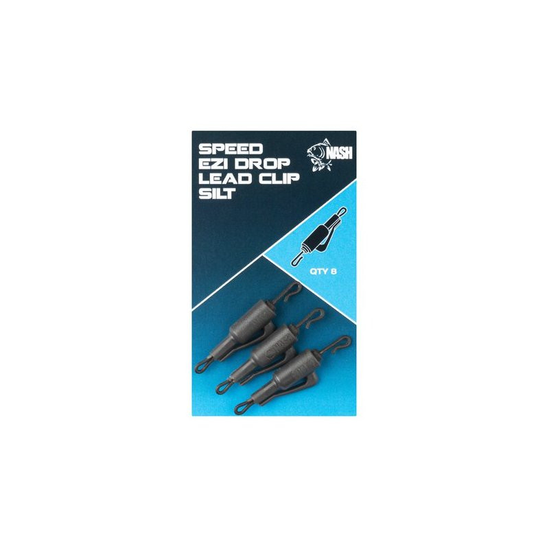 NASH Speed Ezi Drop Lead Clip Silt**