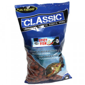 FUN FISHING Classic Bouillettes Crayfish Squid 4kg