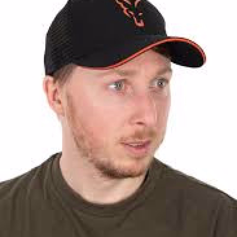 FOX Trucker Cap Black Orange
