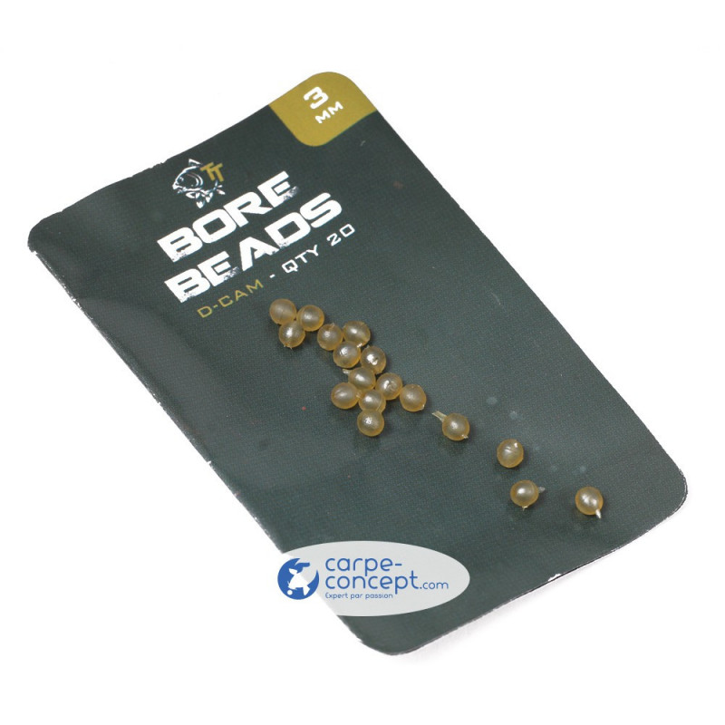 NASH Bore Beads 3mm