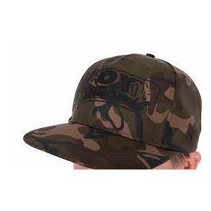 FOX Flat Peak Snapback Hat Camo