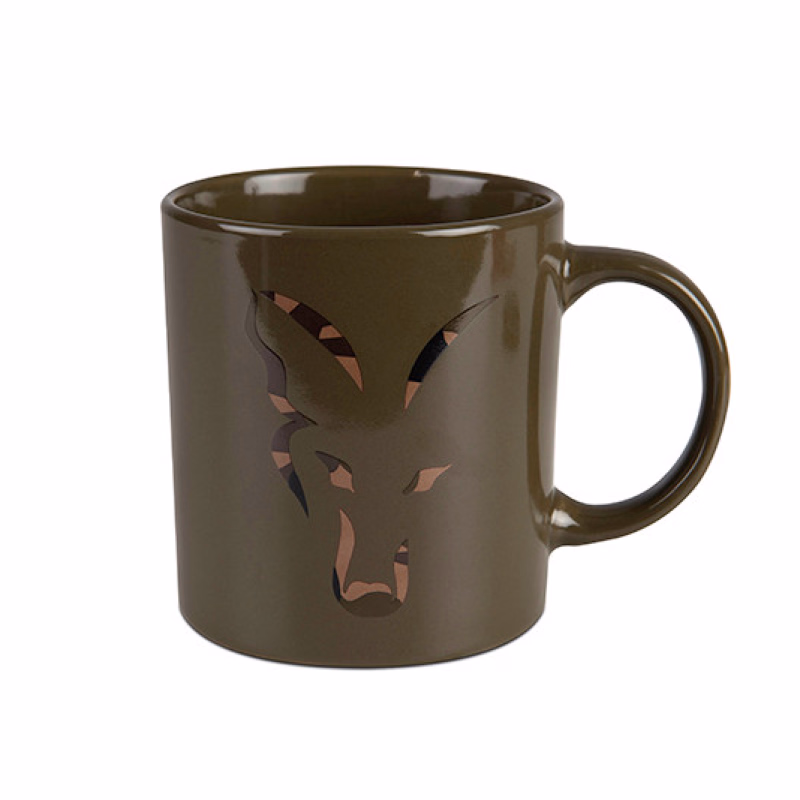 FOX Ceramic Mug Green & Camo 350ml