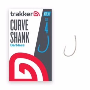 TRAKKER Curve Shank Hooks Barbless
