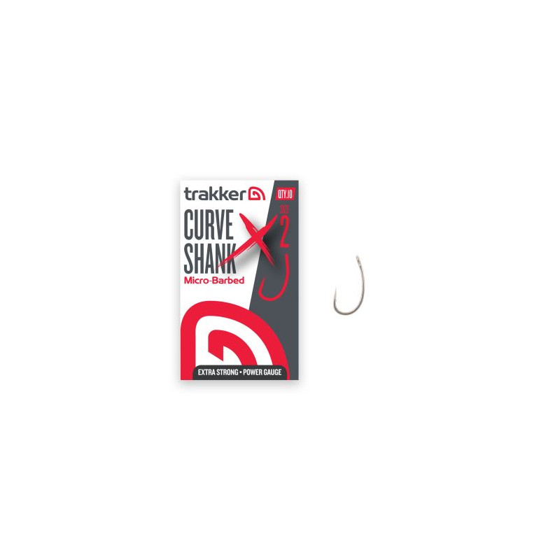 TRAKKER Curve Shank XS Hooks