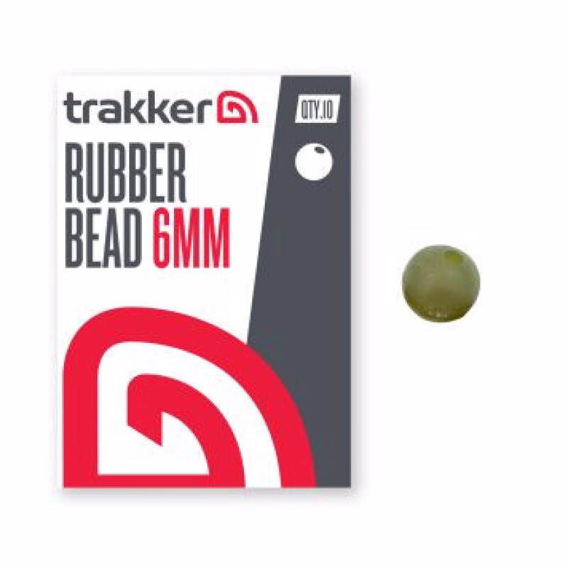 TRAKKER Rubber Bead 6mm