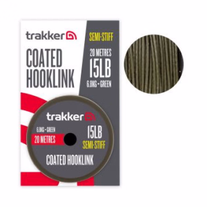 TRAKKER Semi Stiff Coated Hooklink 45lb