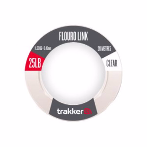 TRAKKER Fluoro Link 0.45mm 25lb 20m Clear