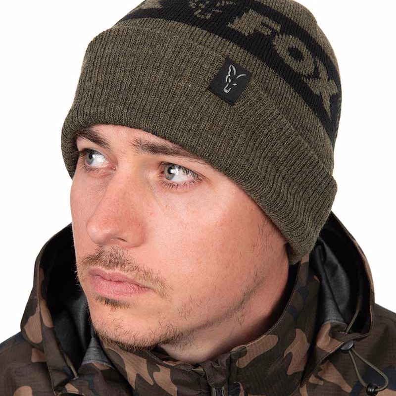 FOX Collection Beanie Green Black