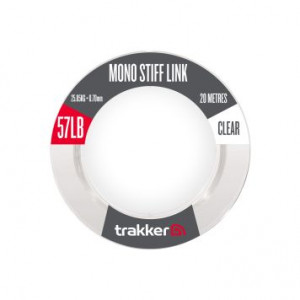 TRAKKER Mono Stiff Link Clear 57lb 0.7mm 20m 1