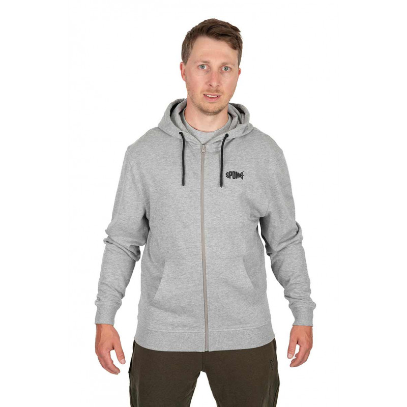 SPOMB Grey Hoodie Full Zip**