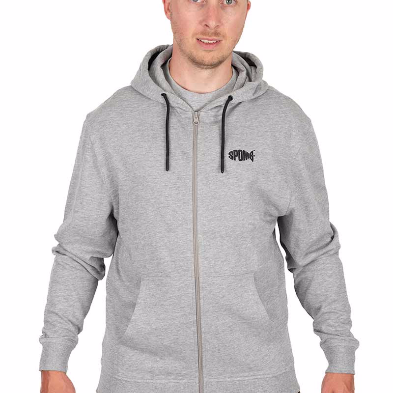 SPOMB Grey Hoodie Full Zip**