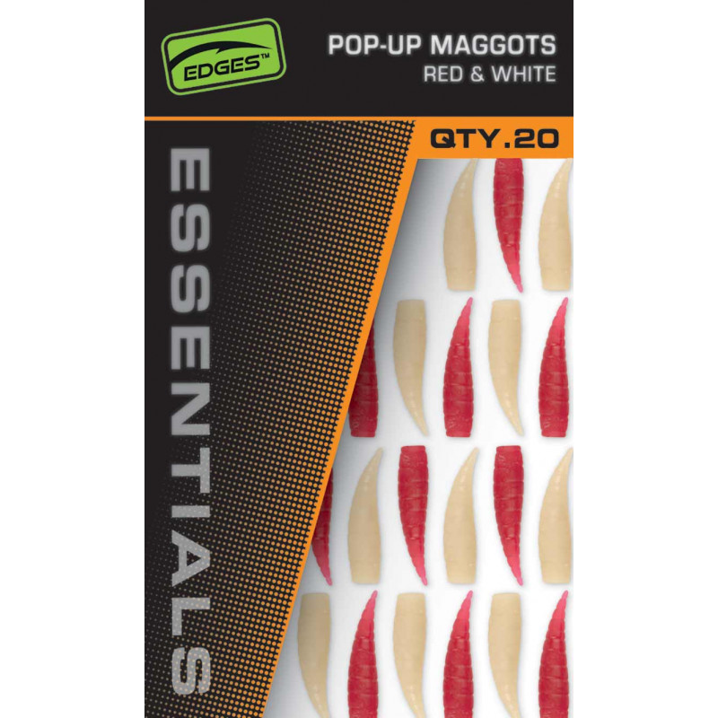 FOX Pop-Up Maggots Red White x20