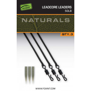 FOX Leadcore Leaders 50Lb Naturals 2