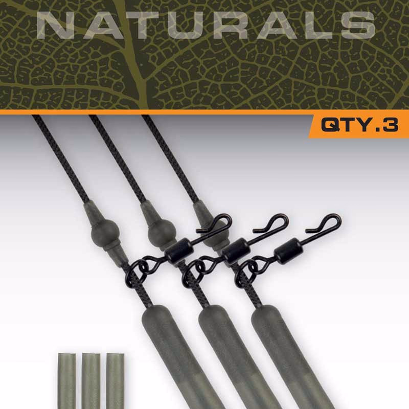 FOX Leadcore Heli Rig Leaders 50Lb Naturals