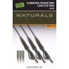 FOX Submerge PowerGrip Lead Clip Rigs 40Lb Naturals
