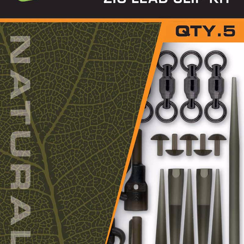 FOX Zig Lead Clip Kit Naturals