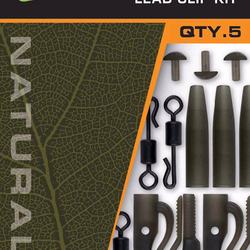 FOX PowerGrip Lead Clip Kit Naturals