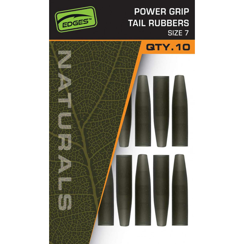 FOX PowerGrip Tail Rubbers Size7 Naturals