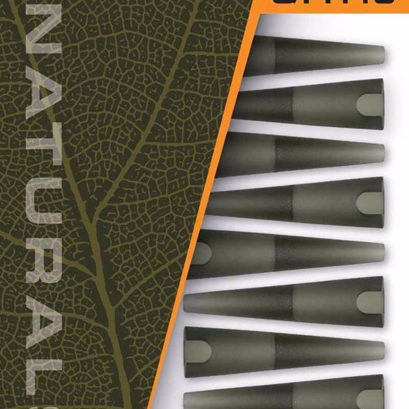 FOX Lead Clip Tail Rubbers Size7 Naturals