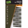 FOX Lead Clip Tail Rubbers Size7 Naturals