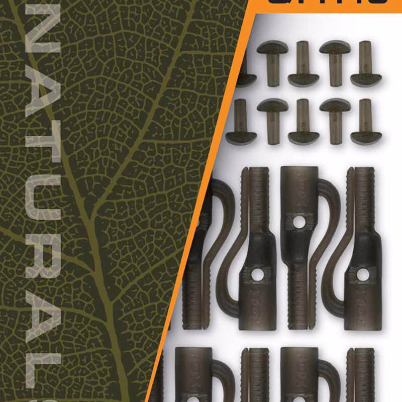 FOX Lead Clips & Pegs  Size7 Naturals