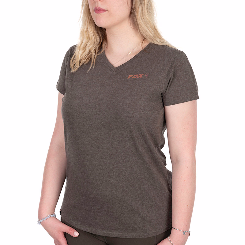 FOX Ladies T-Shirt V Neck