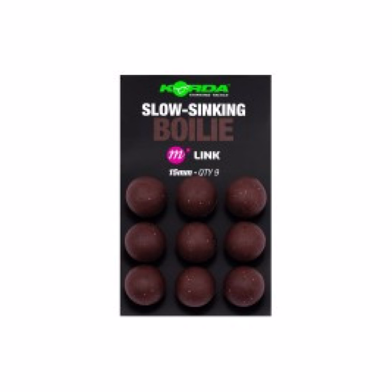 KORDA Slow Sinking Boilies Link 15mm