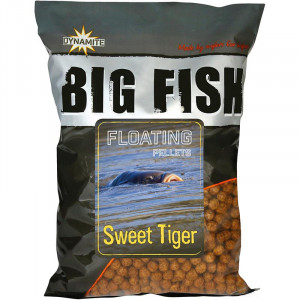 DYNAMITE BAITS Floating Pellets Sweet Tiger 1.1kg 1