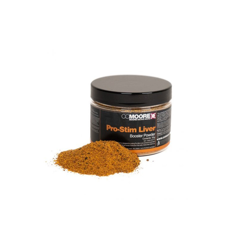 CC MOORE Pro-Stim Liver Bait Booster Powder