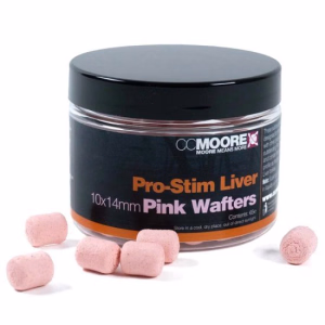 CC MOORE Pro-Stim Liver Pink Dumbell Wafters 10x14mm