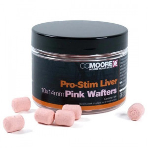 CC MOORE Pro-Stim Liver Pink Dumbell Wafters 10x14mm 1