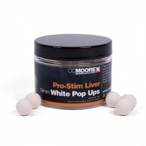 CC MOORE Pro-Stim Liver White Pop-ups 14mm 1