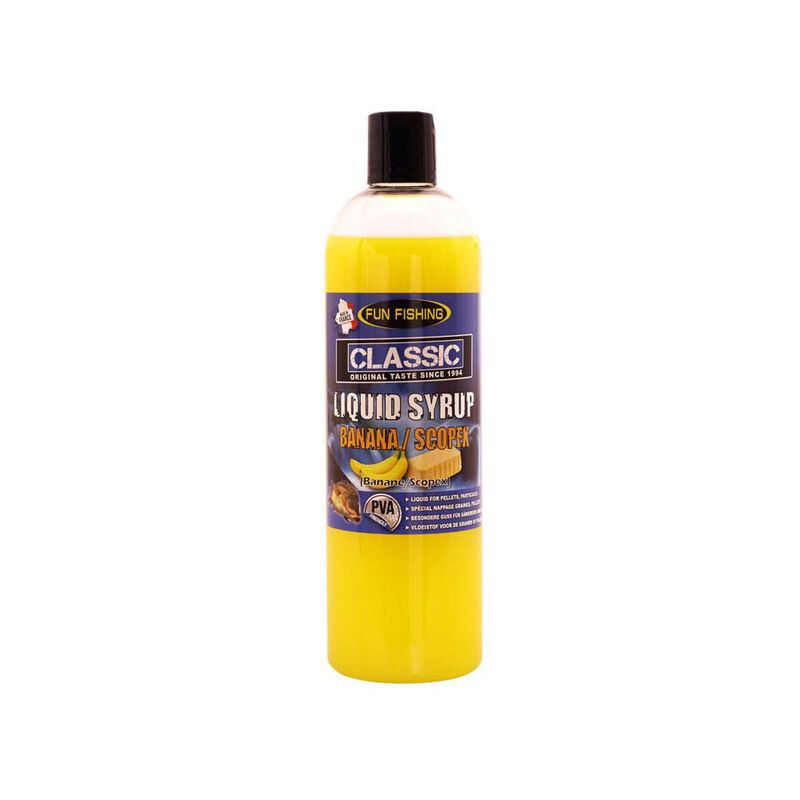 FUN FISHING Classic Syrup Banana Scopex 480ml